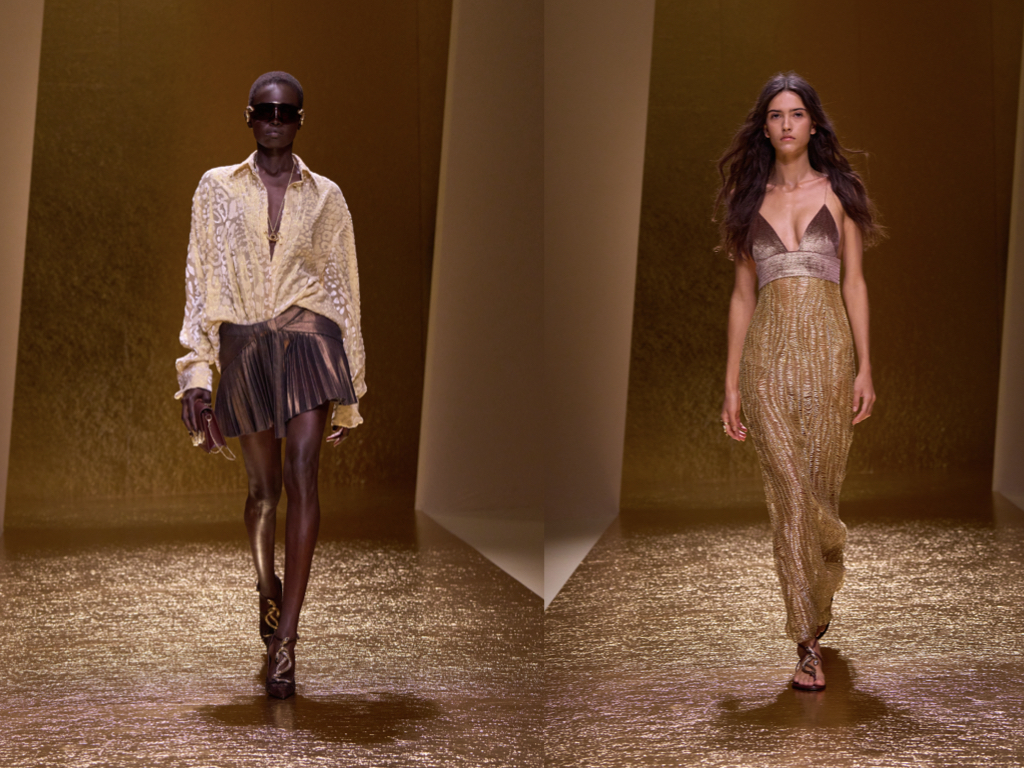 Dettaglio look Cavalli primavera estate 2026
