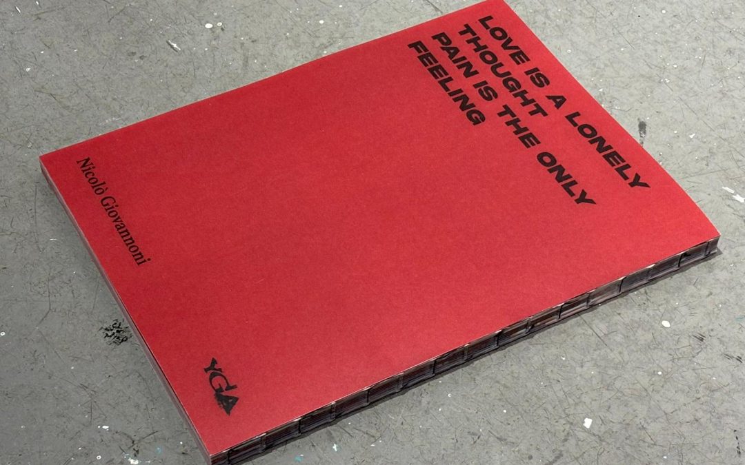 Nicoló Giovannoni: “Love is a lonely thought, pain is the only feeling”