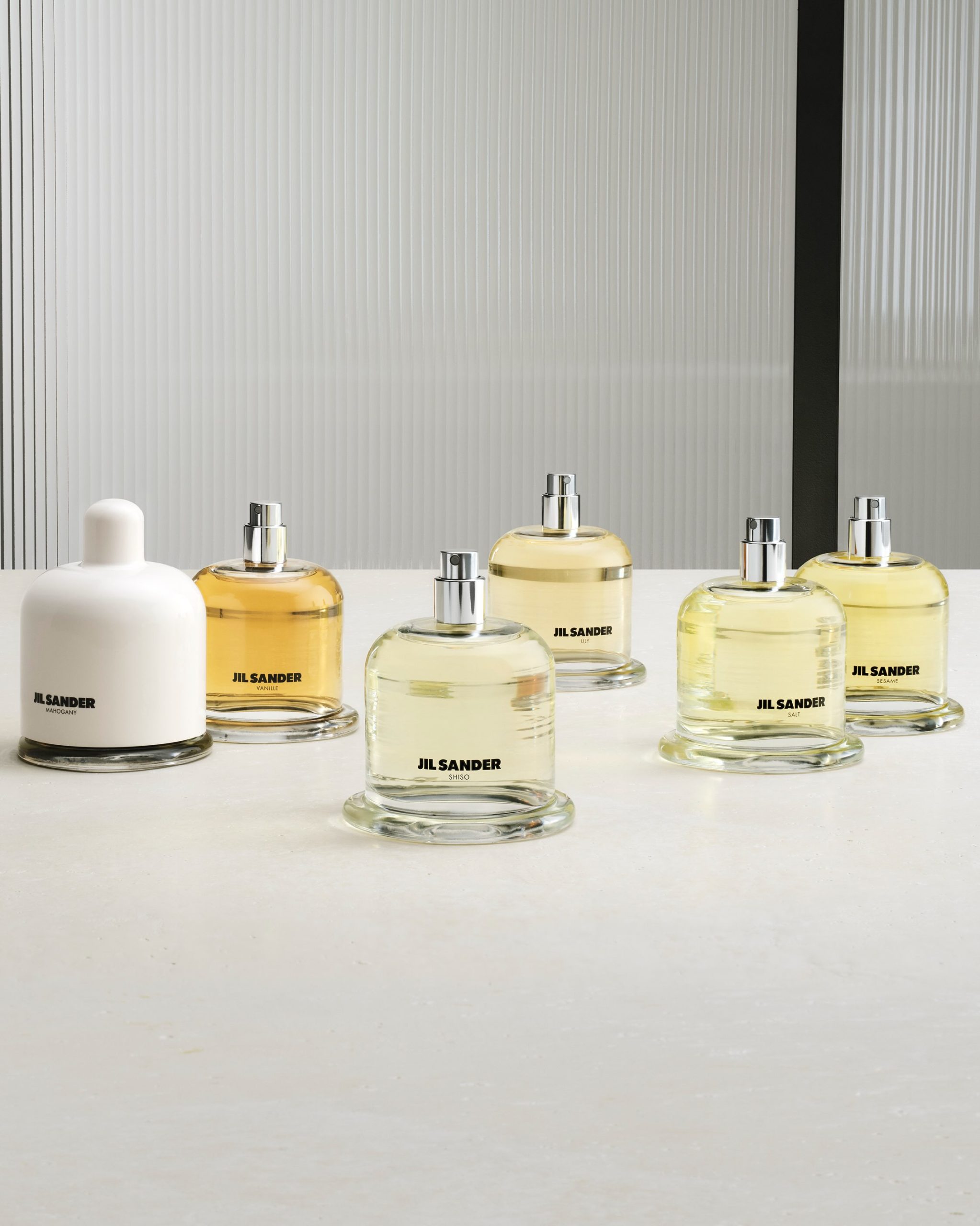 JIL SANDER Olfactory Series 1: sei nuove fragranze per riscrivere il quotidiano
